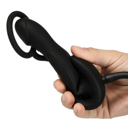 InflateGear Plug gonflable et Cockring Infass 11 x 3cm